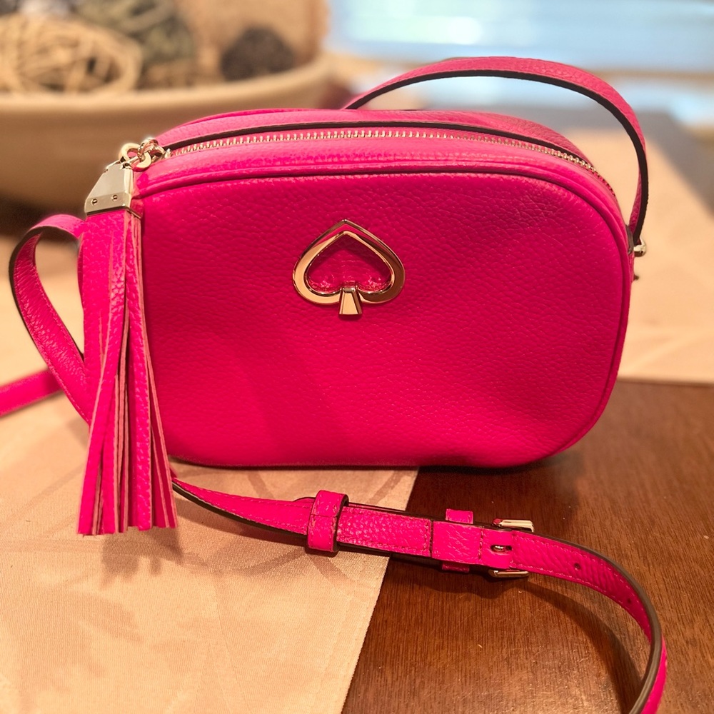 Kate Spade Pink Camera Crossbody Bag - Picture 2 of 6